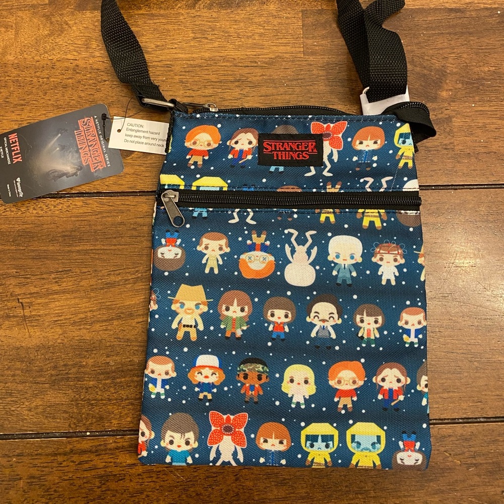 Stranger things chibi cross body